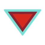 triangle android application logo